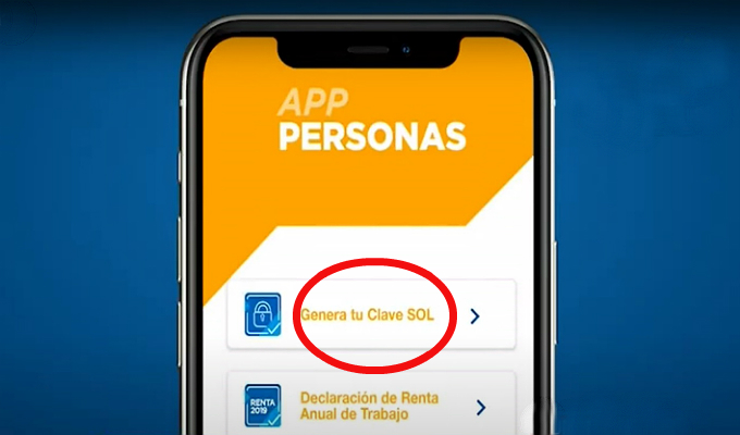 Recupera tu clave SOL facil con la app Personas SUNAT